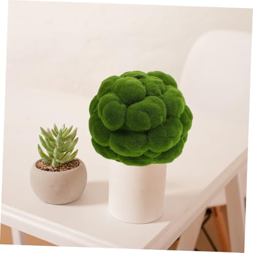 Simulated Moss Ball Decorative Balls for Crafts Fake Plants for Indoor Window Ceiling Landscape - Image 6