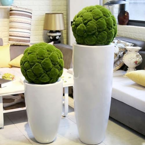Moss Balls Decorative Round Dia 20in, Artificial Green Plant Decorative Balls, Large Cypress Topiary Ball, Topiary Tree Plants, Topiary Ball Artificial Boxwood Balls - Image 3