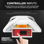 Sun System P1000 HelioGrow LED Grow Light for Indoor Plants - 100 Watt, High Efficiency Full Spectrum Dimmable Diodes, Daisy Chain up to 512 Units, 2 Year Warranty, Mounting Hardware Included - Image 6