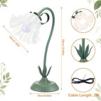 Table Top Grow Light for Indoor Plants – Decorative Desk Plant Light for Succulents Bonsai Cactus, Adjustable Full Spectrum Desktop Grow Lights Cute Table Lamp for Office - Image 5