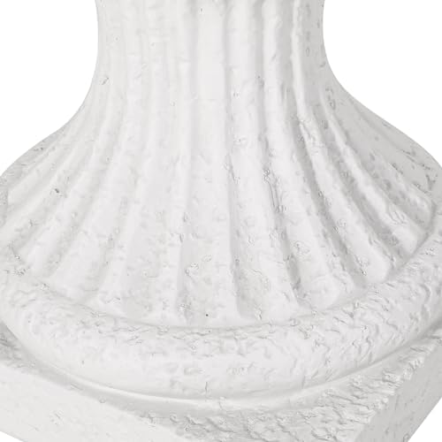 Classic Urn Planter, 20 Inch Tall Flower Pots, Pedestal Flower Vases Plant Pot, Modern Large Flower Pots Outdoor Plant Pot for Flowers, Classic Decorative Planter for Indoor and Outdoor Plants - Image 5