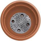 Bloem Ariana 20" Plastic Self-Watering Planter, Terra Cotta, 2-Pack - Image 6