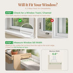 Window Sill Plant Shelf Extender, No Drill Adjustable Plant Stand indoor - Image 4