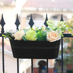 Railing Planter Box 16 Inch with Adjustable Brackets (4PCS) - Image 6
