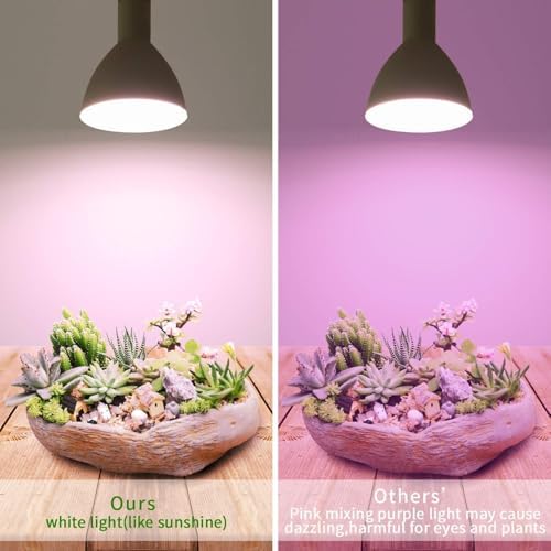 Smart LED PAR38 Grow Light, Dimmable, Sun Mode Dimming - Mimics Real Sunshine, Daily Run Auto Timer, Remote Control - Full Spectrum for Indoor Plant Growth - Image 6