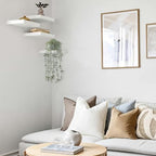Mkono Fake Hanging Plant with Pot and Fake Hanging Plants in Farmhouse Galvanized Pots - Image 7