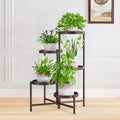 iDavosic.ly 5 Tier Large Plant Stand Indoor Outdoor, 10 Inch Tray, Bronze by iDavosicly