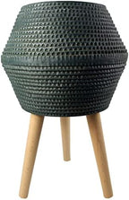 Leaf Large Planters Plant Pots, Fibreglass, 62cm Orion by Leaf