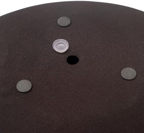 Fab Habitat Cairn Handmade Bowl Metal Planters in Mocha Charcoal - Small, Indoor/Outdoor, Lightweight with Drainage Holes - Image 6