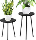 Plant Stand Indoor 2 Pack: Plant Stand Round Plant Table for Indoor by SAKSUNFORYOU