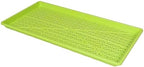 SUNPACK 10" x 20" Heavy Duty Mesh Plastic Seed Starting Tray, Lime Green, 1" (Pack of 10) - Ensures Water Drainage and Aeration, Perfect for Greenhouses or Indoor Gardening - Image 2
