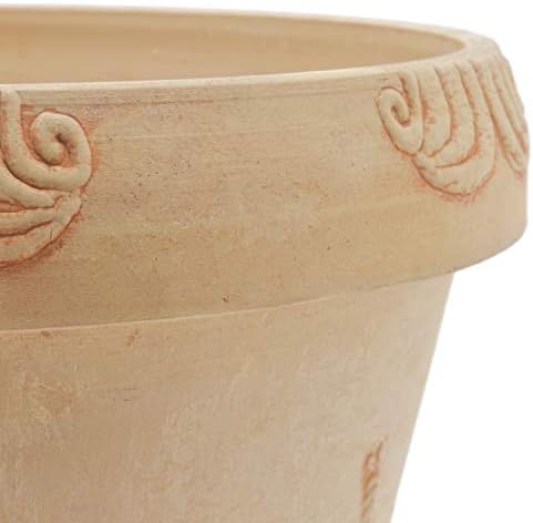 PSW Pot Collection Dragonfly Planter Pot for Indoor and Outdoor Plants and Gardens, 12.5' by 10, Beige - Image 3