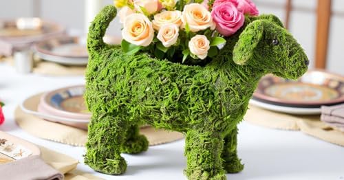 Deco Moss Animals, Puppy, 13in - Image 5