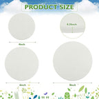 12Pack Diatomaceous Earth Coaster 4/6/8inch Diatomite Plant Saucer Stone Plant Sourcer Instant Dry Water Absorbent Diatomite Tray Water Absorbent Plant Coasters Absorbent Pad Diatomaceous Earth Mat - Image 2