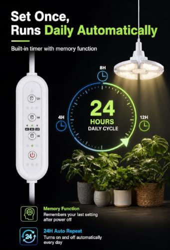 RDJ Bouns 80W LED Grow Light Bulb for Indoor Plants, Hanging, Full Spectrum - Image 5
