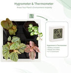 FRESH SPEED Self-Watering Wall Planters with Hygrometer&Thermometer-4 Pots - Image 4