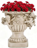 Cherub Angel Planters, Cherub Planter Flower Pots with Drain Hole for All House Plants, Patio Yard Decor, Polyresin, 8.46" H by Floryden