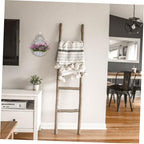 IMIKEYA Hanging Pots Indoor Wicker Planter Straw and Willow Wall Pot Wicker Basket Basket Wall s Indoor Hanging Planters - Image 6