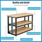 Side Table Fish Tank Stand, Terrarium Stand with Storage - Image 3