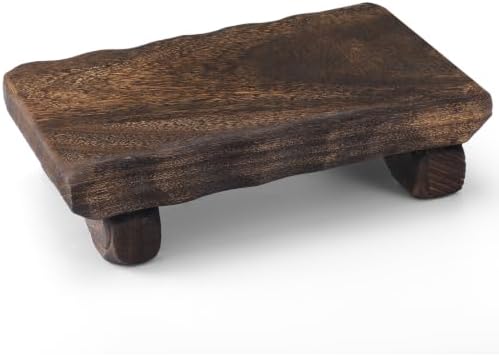 Briwooody Wood Riser Pedestal Stand for Kitchen Counter, 12 x 7 Inch by Briwooody