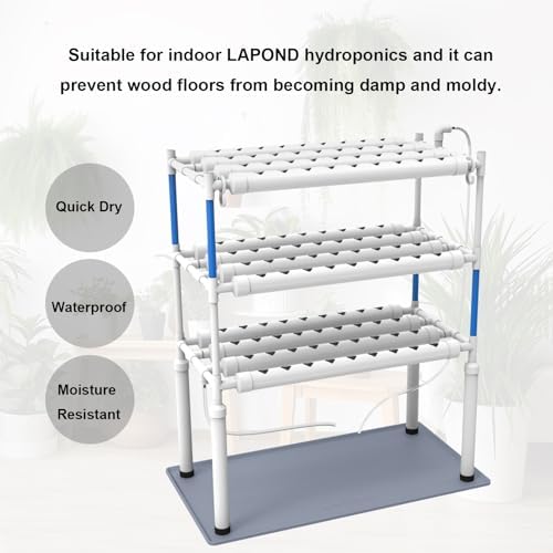 Silicone Waterproof Plant Mat for Indoor Plants & Hydroponic Systems - Image 7