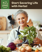 8 Herb Indoor Window Garden Kit – Complete Set with Tools – Unique Gift for Women, Mom, Friend – Birthday, Christmas, Mother's Day – Beginner Gardening Lovers for Kitchen Windowsill - Image 6