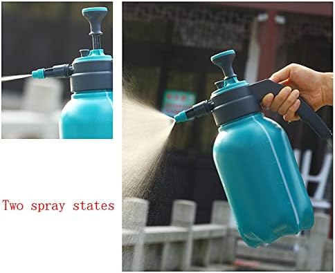 Watering Can Manual Garden Sprayer Hand 0.5 Gallon Lawn Pressure Pump Sprayer Valve Adjustable Nozzle 2L Lawn Garden Sprayers Dark Green Decorative Watering Can(A) - Image 6