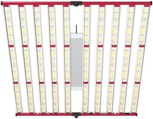 AGLEX 1000W LED Grow Lights, Full Spectrum Grow Light with UV IR, Daisy Chain Plant Bar Style Grow Light Foldable & Dimmable for Indoor Growing Commercial Hydroponic Growing Lamp 6x6ft Core Coverage by AGLEX