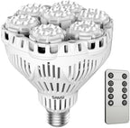 SANSI Dimmable Grow Light Bulb Full Spectrum, 40W Grow Bulb with Remote by SANSI
