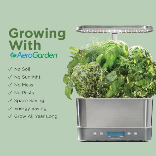 AeroGarden Harvest Elite, Stainless Steel - Image 7