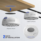 Barrina Orbgrow OG09 Puck Grow Light, 18W(2 x 9W), 5000K, 2 Packs, White - Image 6