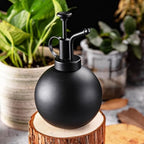 SUPVOX 304 Stainless Steel Watering Pot and Handheld Spray Kettle for Indoor Plants, 500ml Black Gardening Tool with Fine Mist Sprinkler for Household Use - Image 6