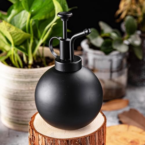 SUPVOX 304 Stainless Steel Watering Pot and Handheld Spray Kettle for Indoor Plants, 500ml Black Gardening Tool with Fine Mist Sprinkler for Household Use - Image 6