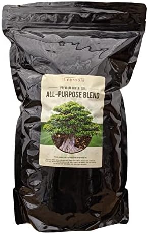 Bonsai Outlet Bonsai Soil Mix - Tinyroots All Purpose Bonsai Soil Mix Ready to Use Blend, Used for All Varieties of Bonsai Trees, 2.5 Gallons by BonsaiOutlet