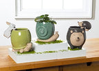 Abbott Collection Tall Hedgehog Planter - Image 3