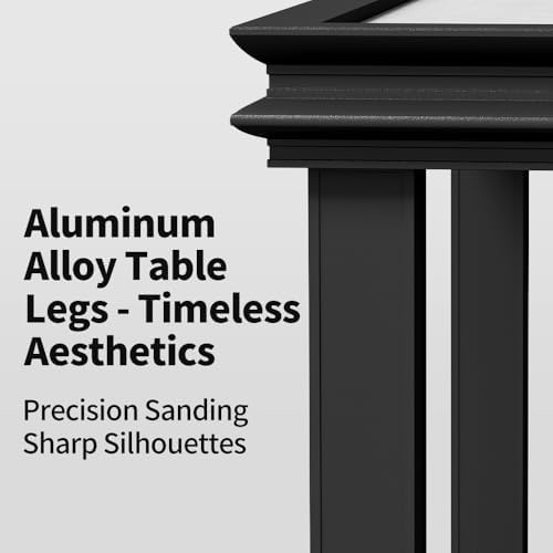 Tall Plant Stand Outdoor & Indoor, Black Aluminum Plant Shelf - Image 5