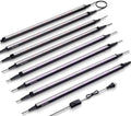 Maygrove Grow Lights for Indoor Plants, Tunable Spectrum 2FT LED Growing Lamp 120W (8 x 15W), T5 Grow Light Strip for Seed Starting, Vegetables, Linkable, Black, 8-Pack by MAYGROVE