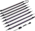 Maygrove Grow Lights for Indoor Plants, Tunable Spectrum 2FT LED Growing Lamp 120W (8 x 15W), T5 Grow Light Strip for Seed Starting, Vegetables, Linkable, Black, 8-Pack by MAYGROVE