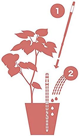 IPPINKA Sustee Aquameter, Bundle of 12, House Plant Soil Moisture Meter, Best for Indoor Potted Plants - Large Green Refillable - Image 3