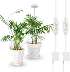 SANSI Grow Lights for Indoor Plants, Pot Clip-On Plant Lights, 10W 2-Pack by SANSI
