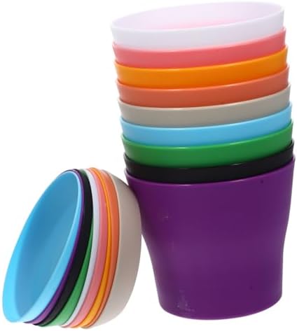 Mipcase 45sets Breathable Orchid Pots Saucers Plastic for Indoor Plants for Snake Plants and Small Vegetables and Easy to Use - Image 7