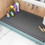 TigeJoy Under Sink Mats for Kitchen Waterproof 31" x 22", Cabinet Liner by TigeJoy