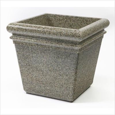 StoneTec Series Square Planter Box Color: Aspen - Image 5