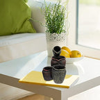 Cabilock 1 Set Succulent Plant Pots Mini Flower Planter Garden ers Flower Pots for Indoor s Mini Counter Decor Creative er Decorative Small Vase Resin Office - Image 7