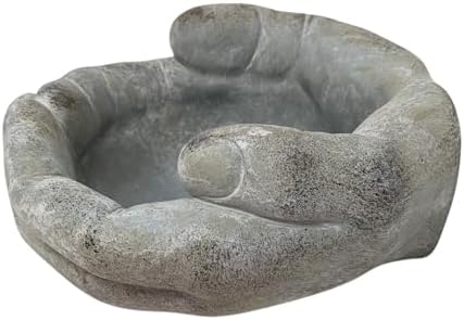 Cement Hand Pot – Concrete Mini Planter & Holder by AMAJY