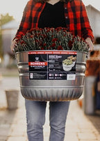 Behrens Galvanized Bushel Basket (2 Bushels) - Image 5