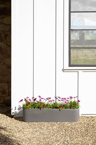 Veradek Demi Series Window Box Planter - Round Outdoor Planter - Image 6