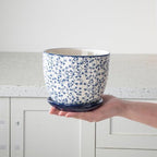 5.6 Inch Ceramic Plant Pots Set of 4 - Image 2