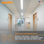 Sunlite 30425 F39T5/841/HO 34-Inch T5 Linear Fluorescent Lamp, 39 Watts, 3100 Lumens, 4100K Cool White, Miniature G5 Bi-Pin Base, ROHS Compliant, High Performance Straight Tube, 40 Pack - Image 5