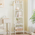 Hzuaneri Ladder Shelf, Bookshelf, Freestanding Corner Storage Shelf by Hzuaneri
